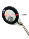 Clip-On Telescoping Inspection Mirror With Led Light