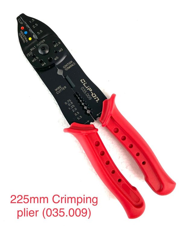 Clip-On Clamping Plier 225mm