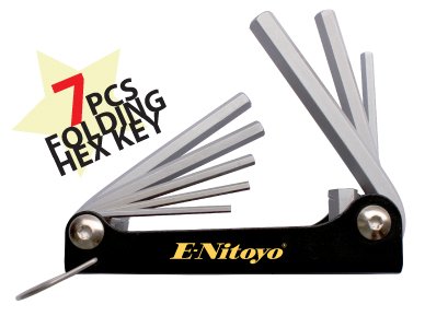 E-Nitoyo-Folding Hex Key Sets(Inches)