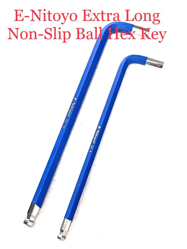 Nitoyo- Extra Long Non-Slip Ball Hex Key Wrench
