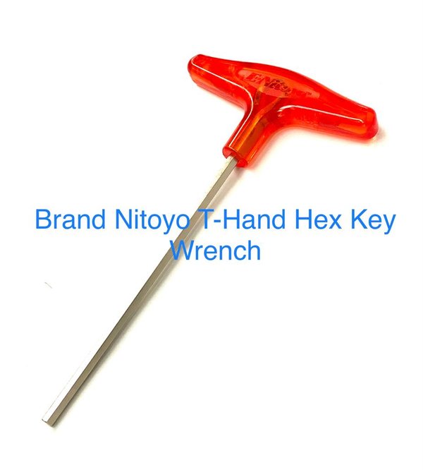 Nitoyo- T-Handle Hex Key Wrench M/M