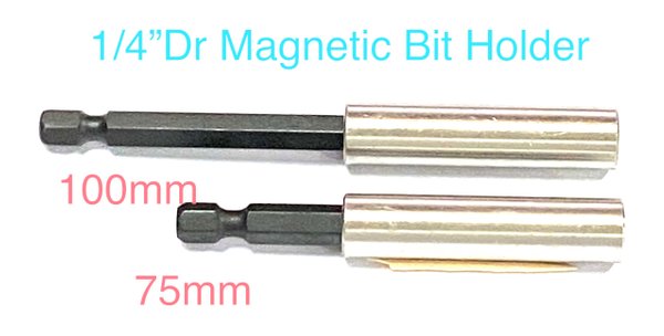 Universal Magnetic Bit Holder With Magnet