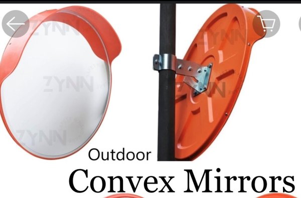 24″ Convex Mirror (Fit To Pole)
