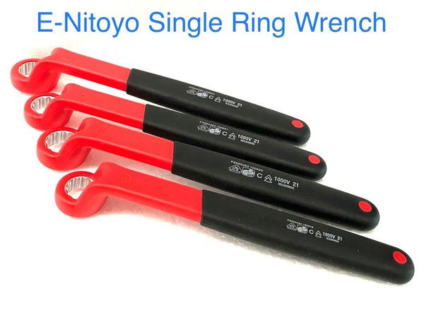 E-Nitoyo-VDE Insulated Offset Ring 1000v