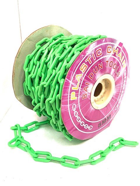 Plastic Chains Green (8mmX25Meter)