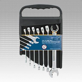 Spero- Flare Nut Ratchet Wrench Set 7pc