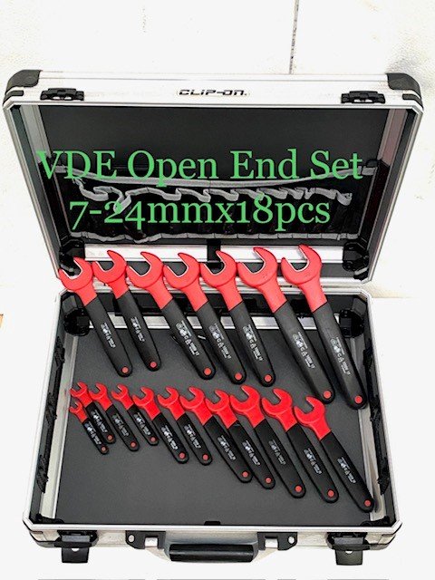 E-Nitoyo-VDE- Open End Set C/W Aluminum Case
