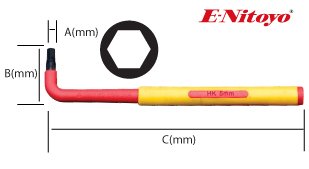 E-Nitoyo-VDE Ex-Long Kex Key Wrench