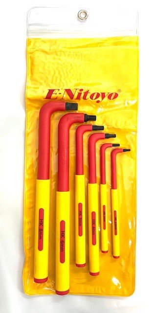 E-Nitoyo-VDE Extra Long Hex Key Set 6pcs