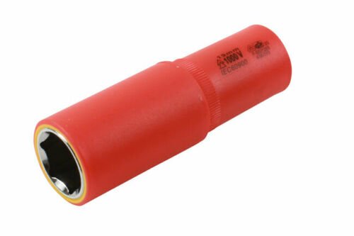 E-Nitoyo-VDE Insulated Deep Socket 1/2″Dr. M/M