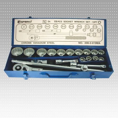 Spero- Socket Set 3/4″Dr. Inches