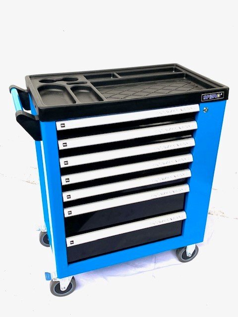 Spero-Tool Trolley 7-Drawer(Blue)