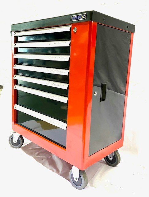 Spero-Tool Trolley 7Drawer(Red)