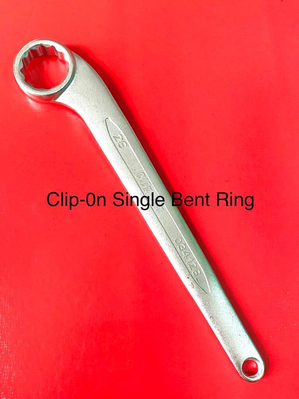 Clip-On Single Side Bent Ring