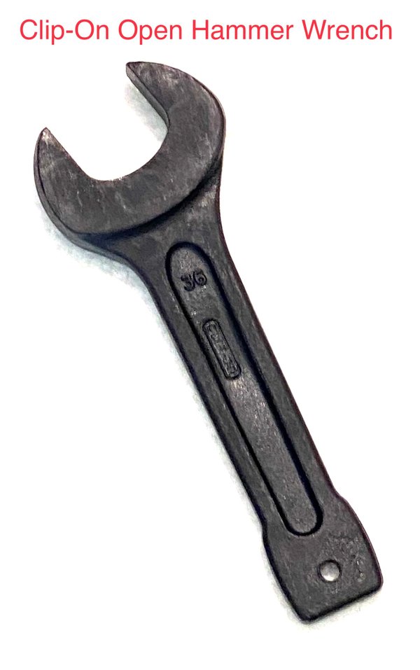 Clip On-Single Open End Striking Wrenches
