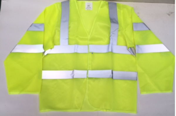 Metz -Safety Long Sleeve Reflective Jacket(Green)