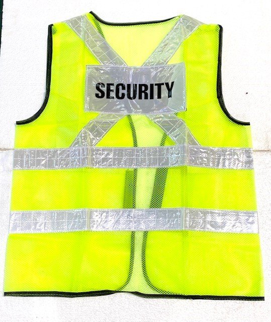 Safety Vest With SECURITY Wording