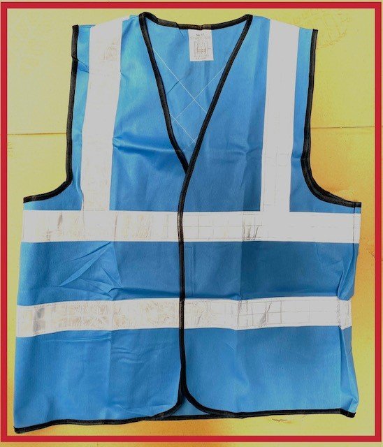Safety Work Vest (Blue In Color)