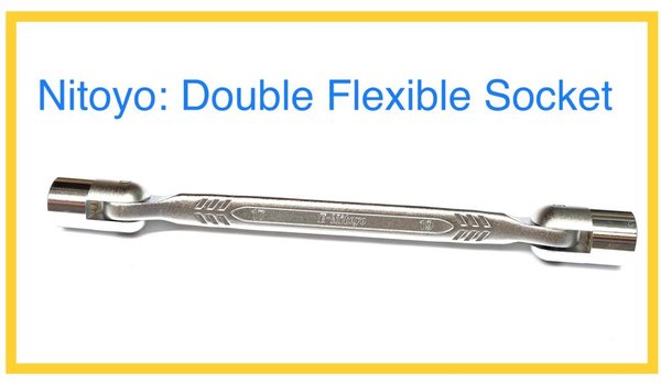 E-Nitoyo- Double Flexible Socket Wrench
