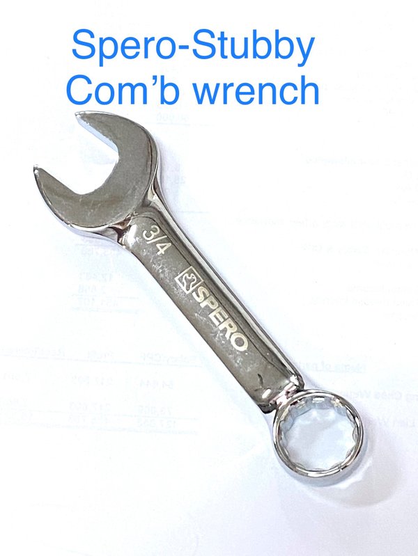 Spero-Stubby Combination Wrench (M/M)